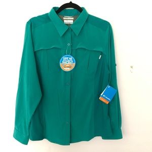 Columbia Omni-Shade Long Sleeve Green